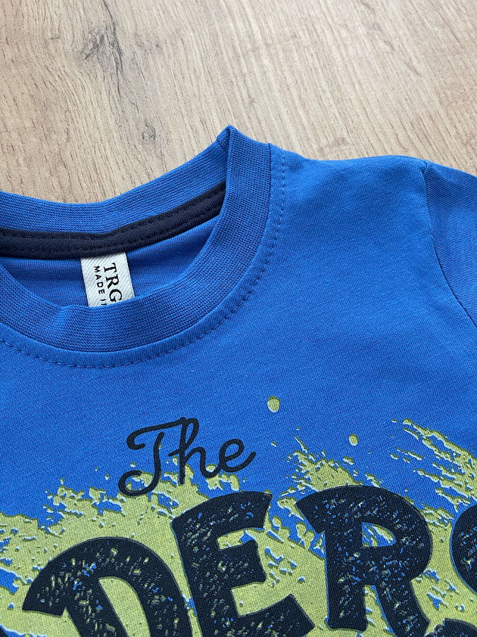 Футболка для мальчика Rider синяя 57423 - фото