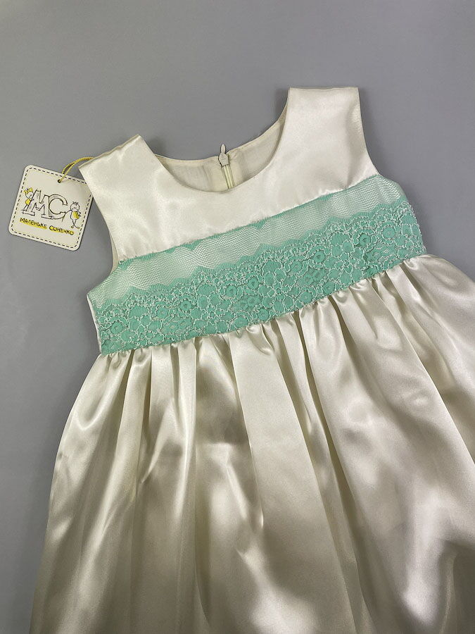 Нарядное платье с болеро Маленьке сонечко Аврора молочное - цена