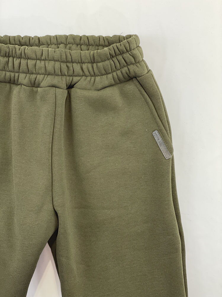 Утепленный спортивный костюм SmileTime хаки 22-9 - размеры