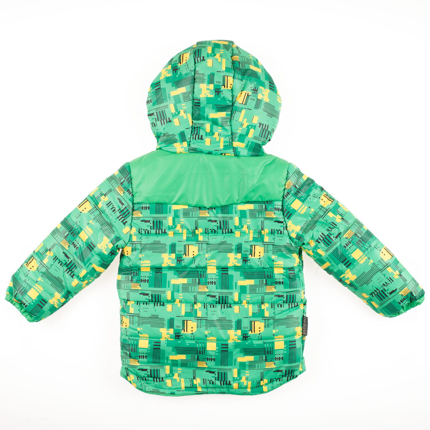 Куртка для мальчика ОДЯГАЙКО зеленая 22096 - фото
