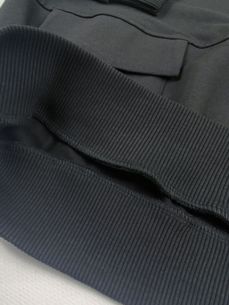 Спортивный костюм для девочки Mevis черный 3727-04 - фотография