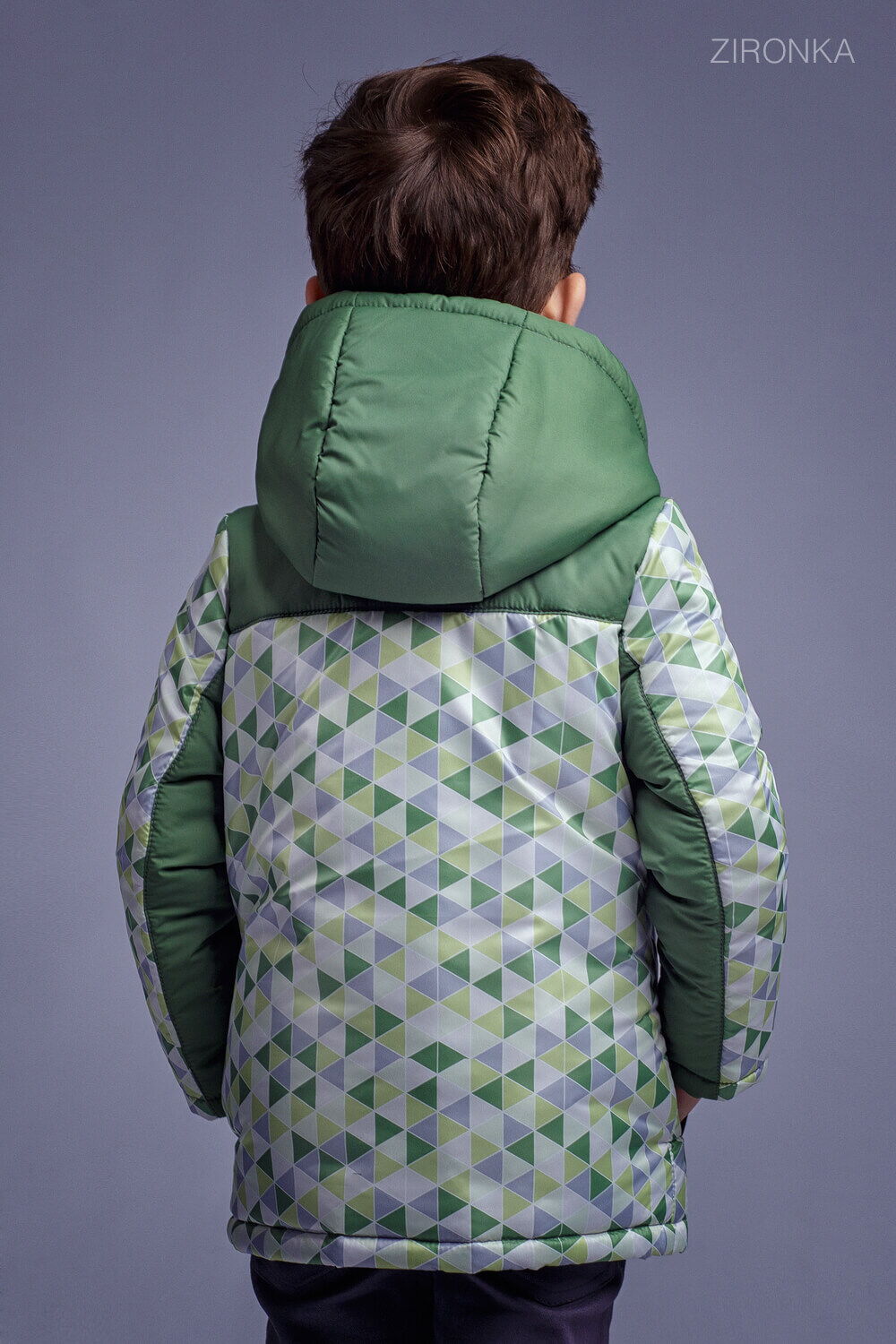 Куртка для мальчика Zironka зеленая 2101-2 - фото