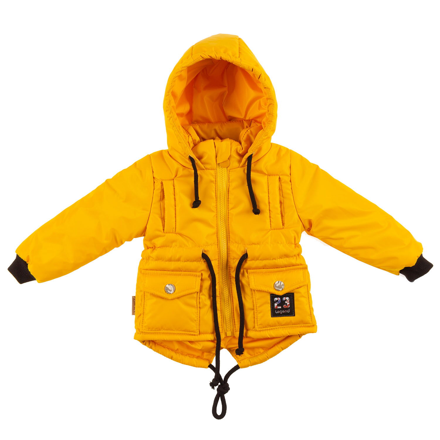 Куртка для мальчика Одягайко горчичная 22317 - цена