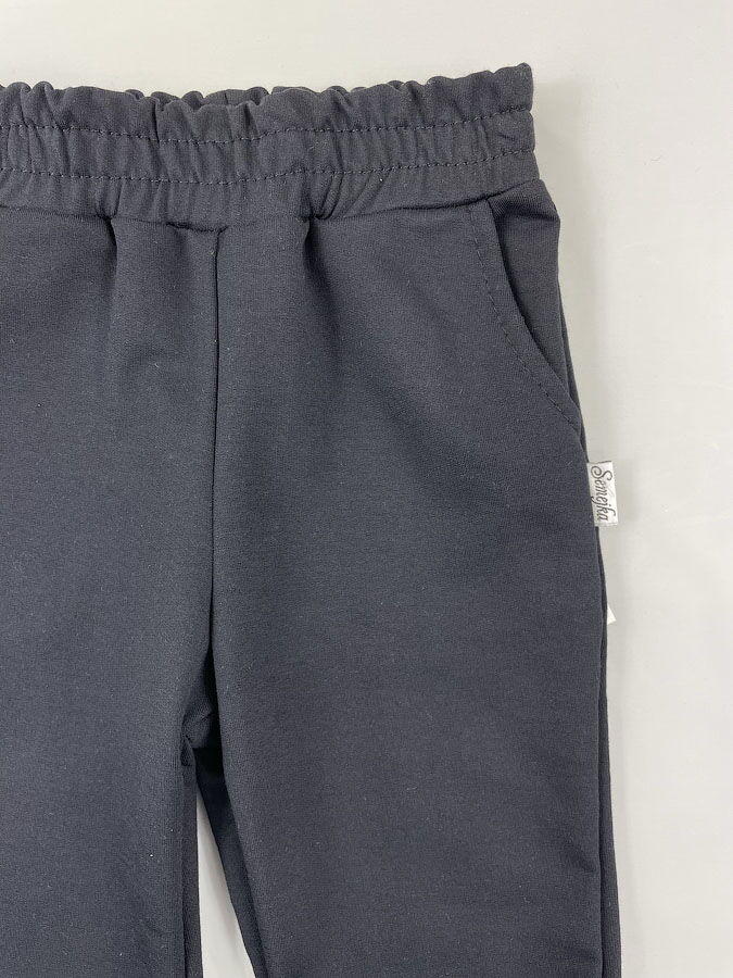 Спортивные штаны детские Semejka темно-синие 0403 - фото