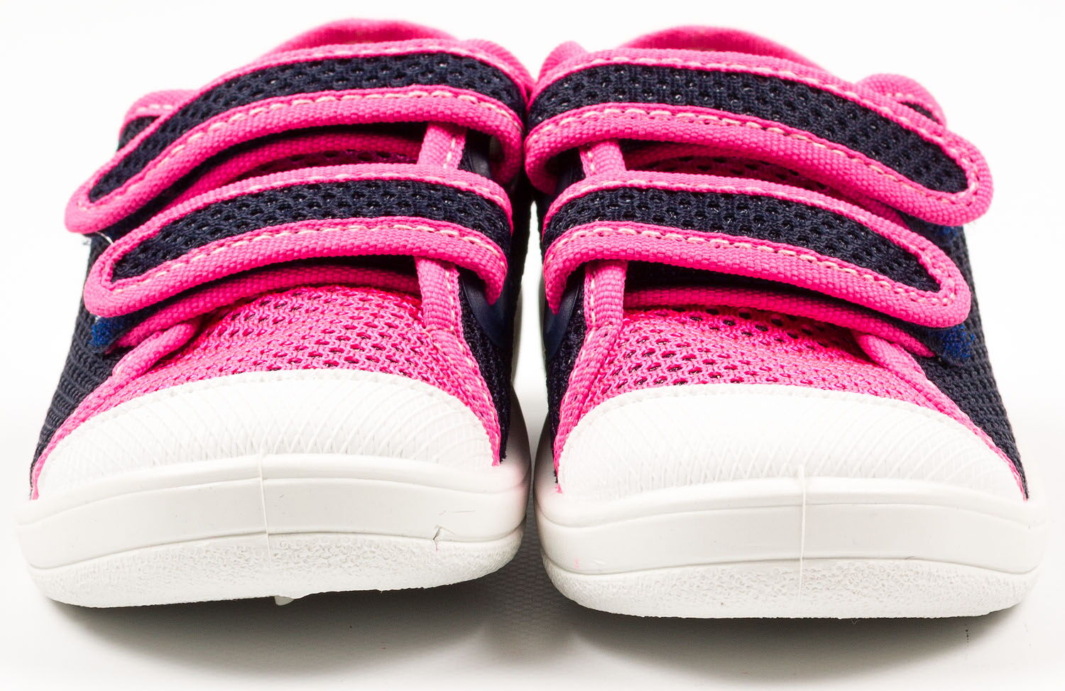 Полукеды на липучке для девочки Waldi САША малиновые 191/253-102 - фотография