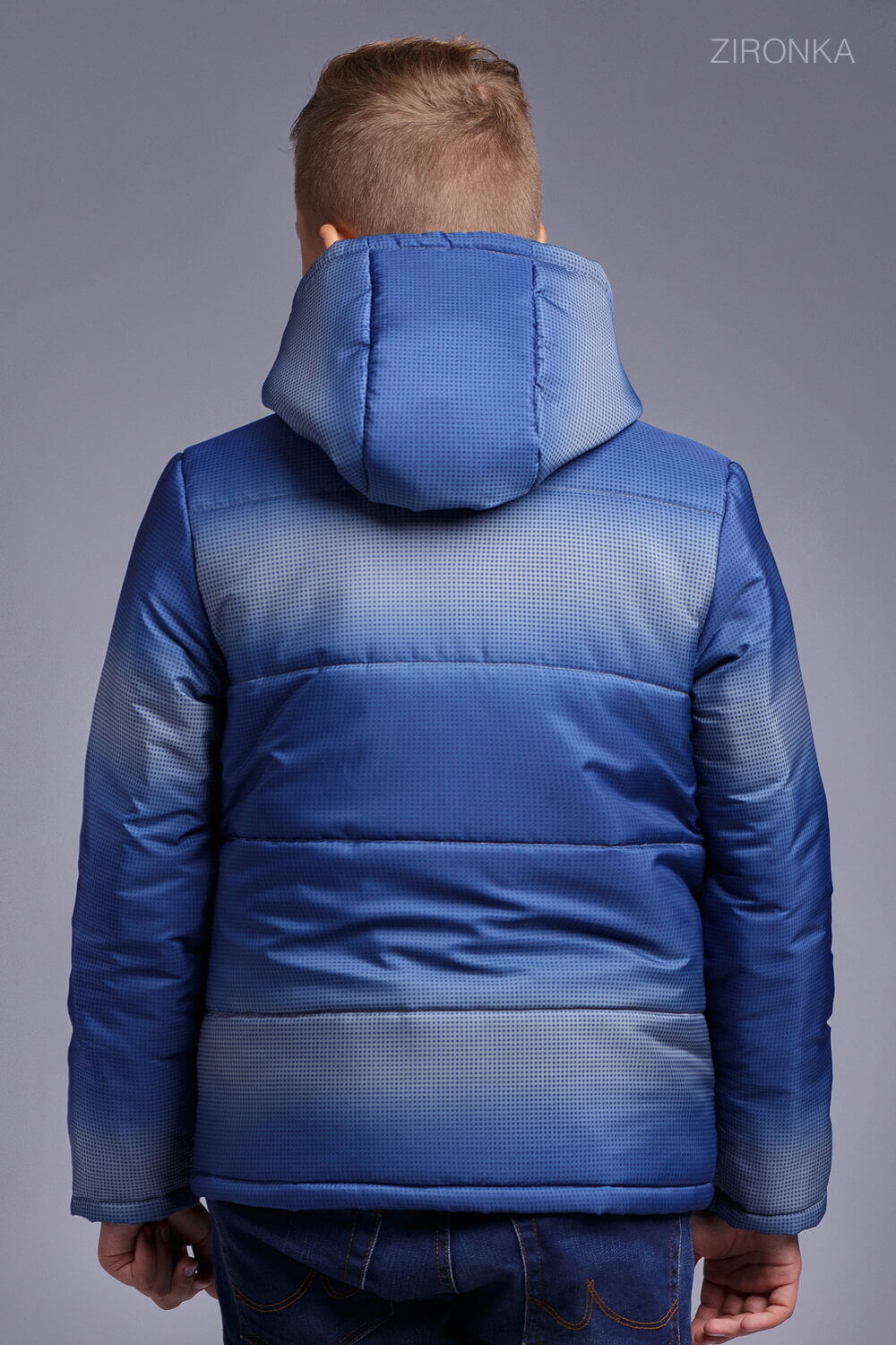 Куртка для мальчика Zironka синяя 2107-1 - фотография