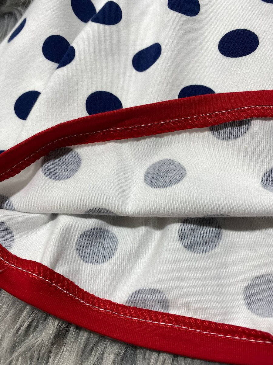 Сарафан для девочки Barmy Горошек молочный 0788 - фото