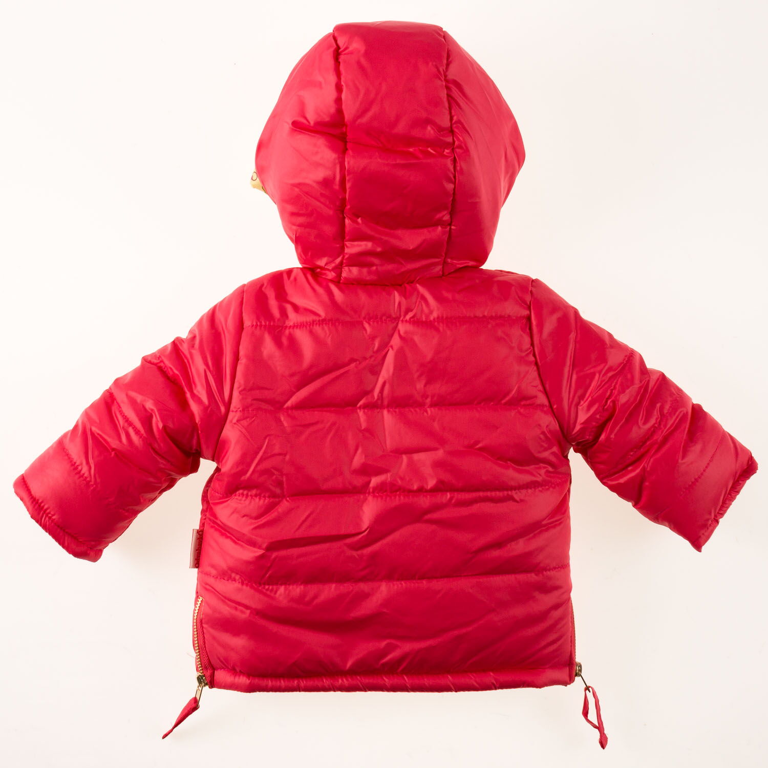 Куртка зимняя для девочки Одягайко коралл 20040О - фотография