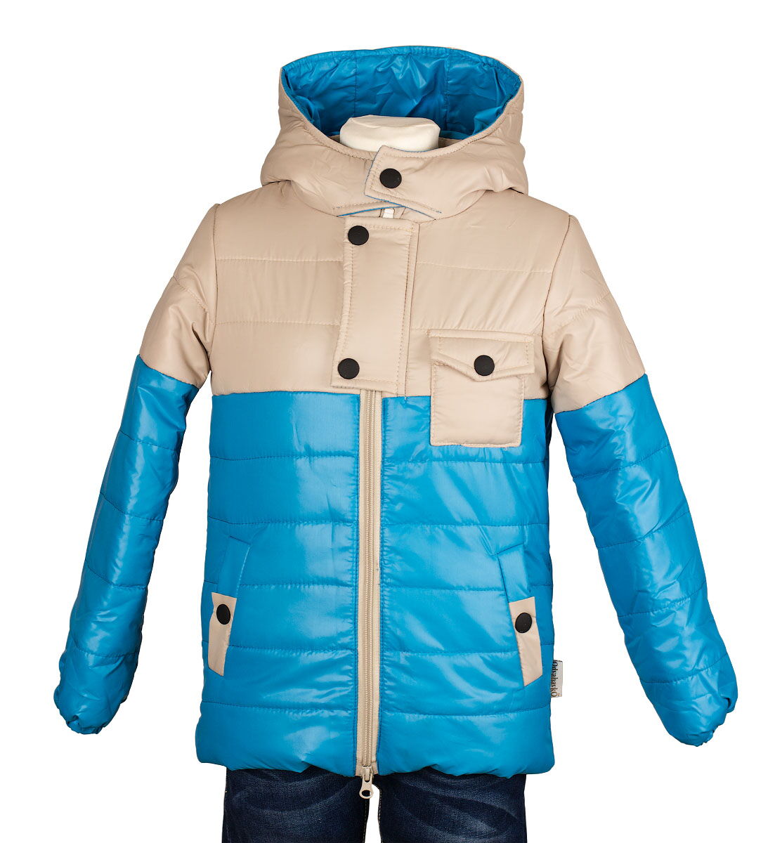 Куртка для мальчика Одягайко голубая 2708 - цена