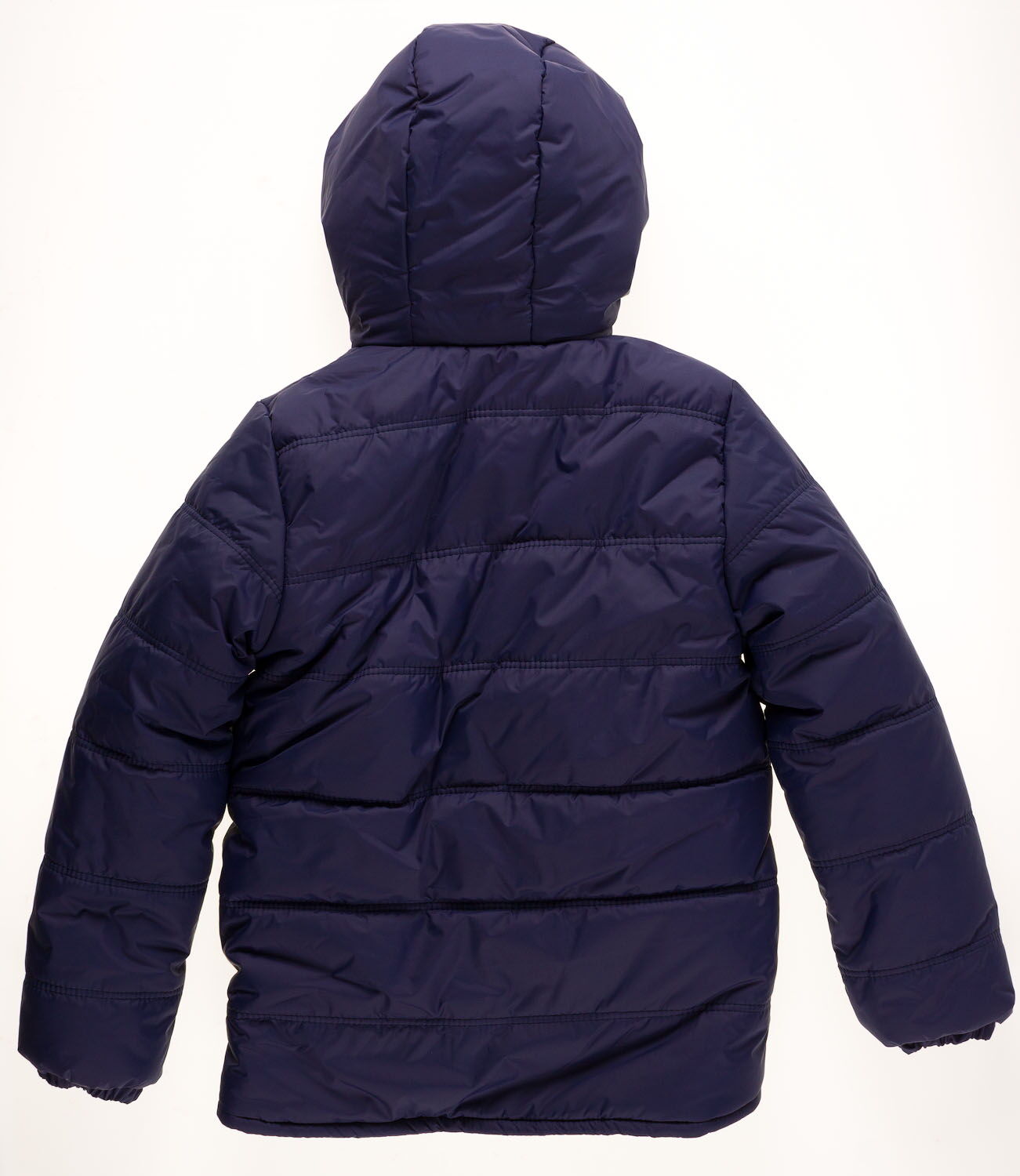 Куртка зимняя для мальчика Одягайко темно-синяя 20046О - размеры