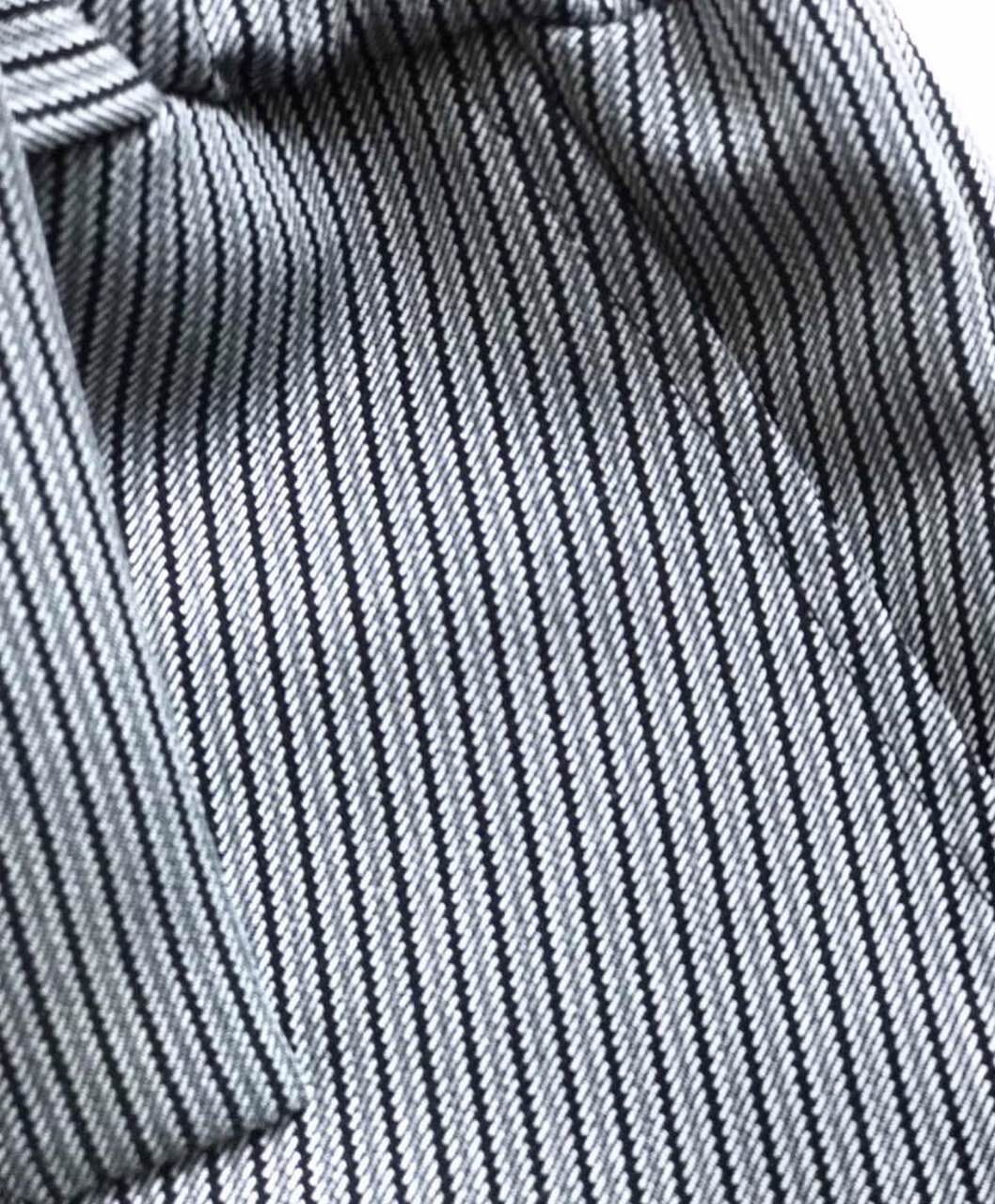 Брючки в полоску Babylife серые - фото