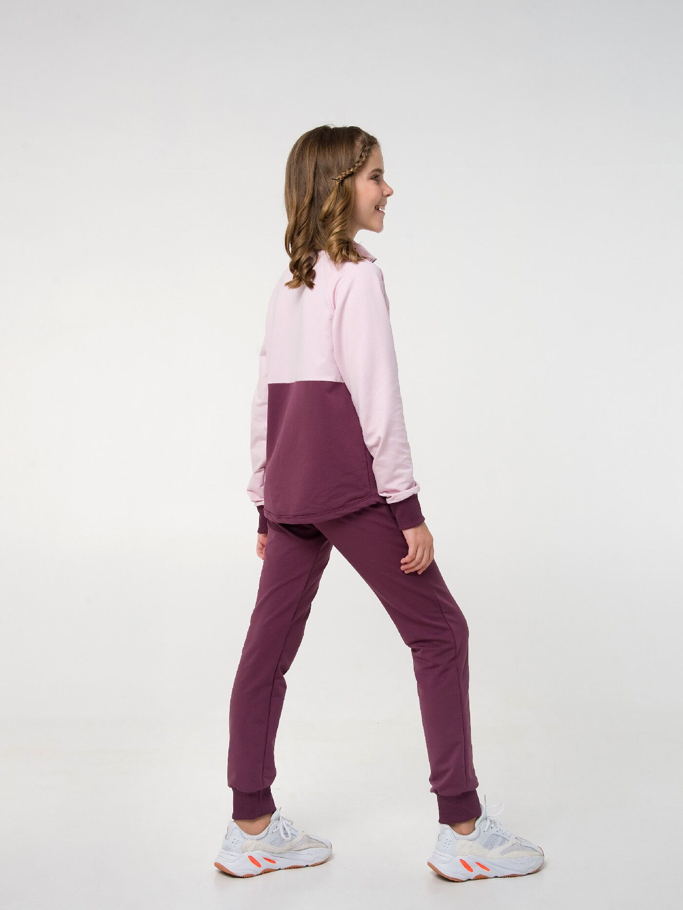 Спортивный костюм для девочки SMIL розовый 117280/117281 - фотография