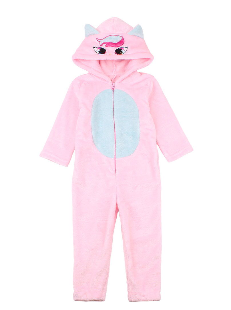 Пижама-кигуруми для девочки Фламинго розово-мятная 822-910 - цена