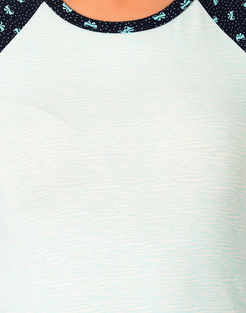Комплект женский (футболка+штаны) BARWA мятный 0053/111 - фотография