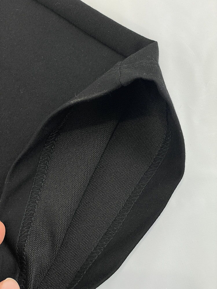 Брючки палаццо для девочки Mevis черные 4982-01 - фотография