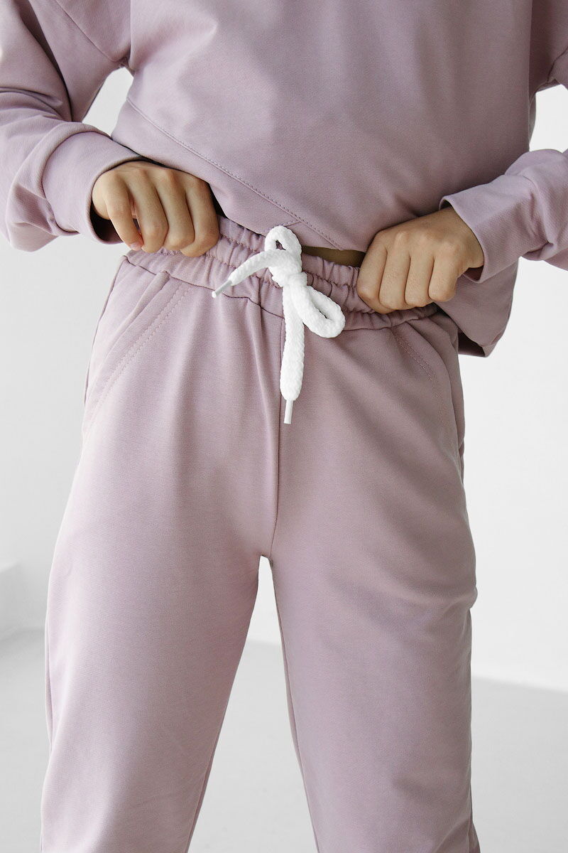 Спортивный костюм для девочки Kidzo темно-розовый 2103 - размеры