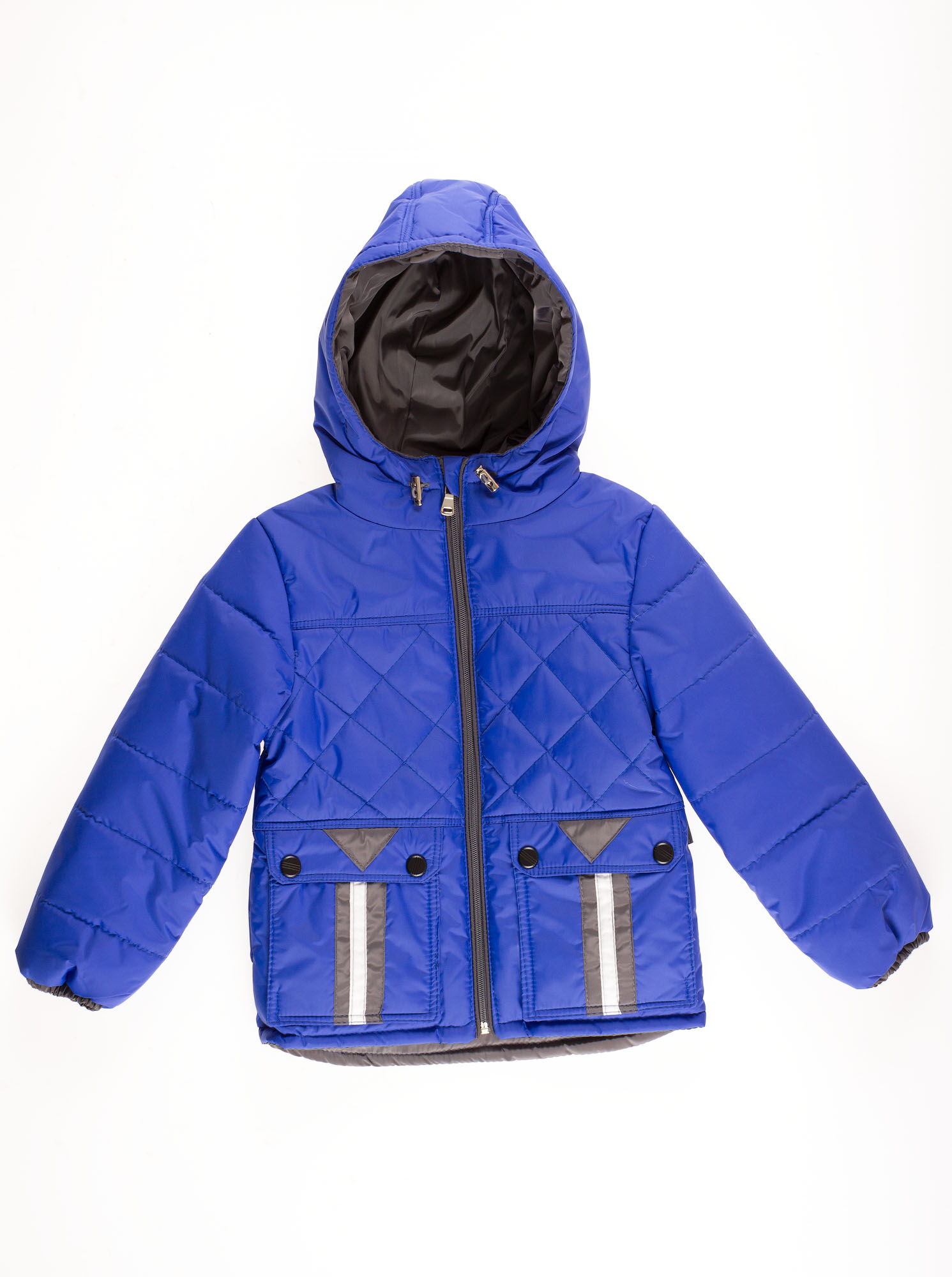 Куртка для мальчика ОДЯГАЙКО синяя 22112 - цена