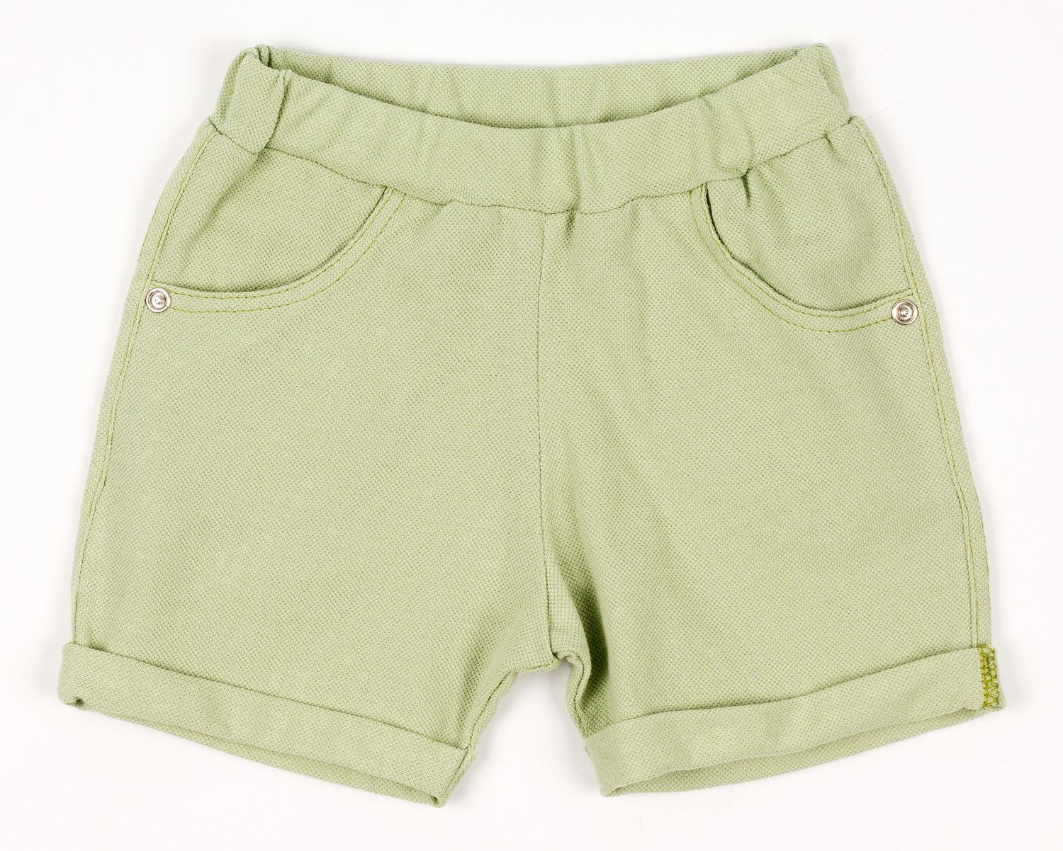 Комплект для мальчика (майка+шорты) Фламинго зеленый 911-1303 - фото
