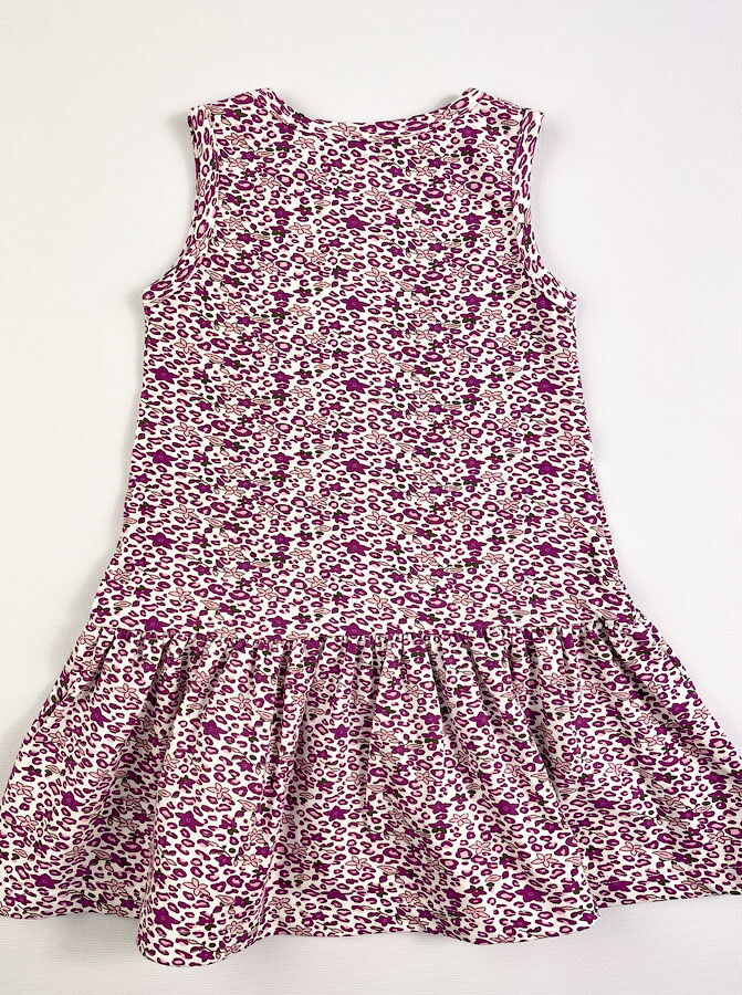 Сарафан для девочки Barmy Цветочки сиреневый 0424 - картинка