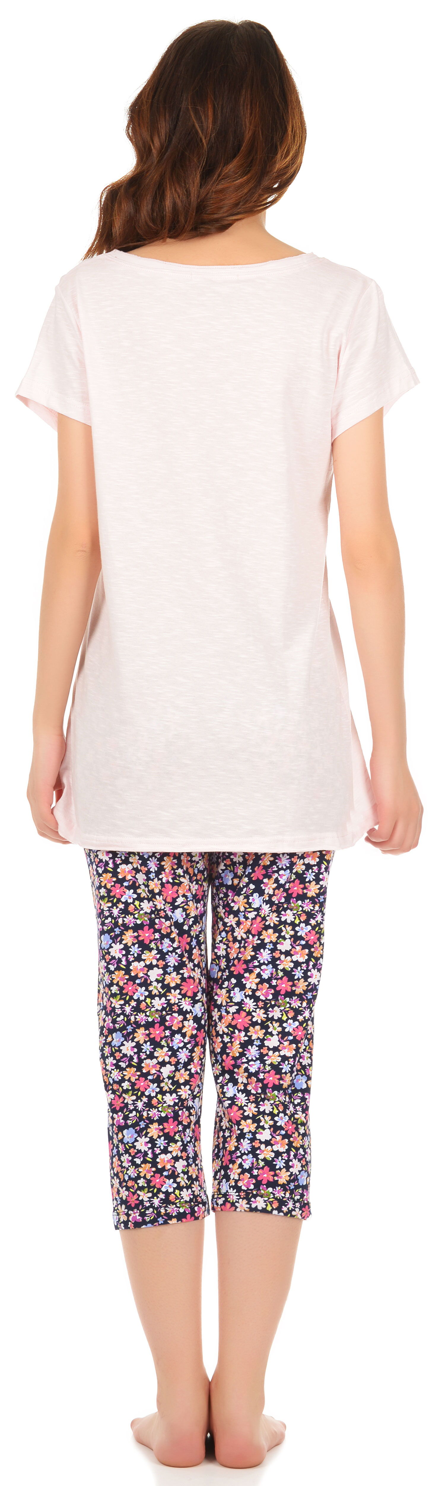 Комплект женский (футболка+бриджи) MISS FIRST CILIEGIA розовый - фото