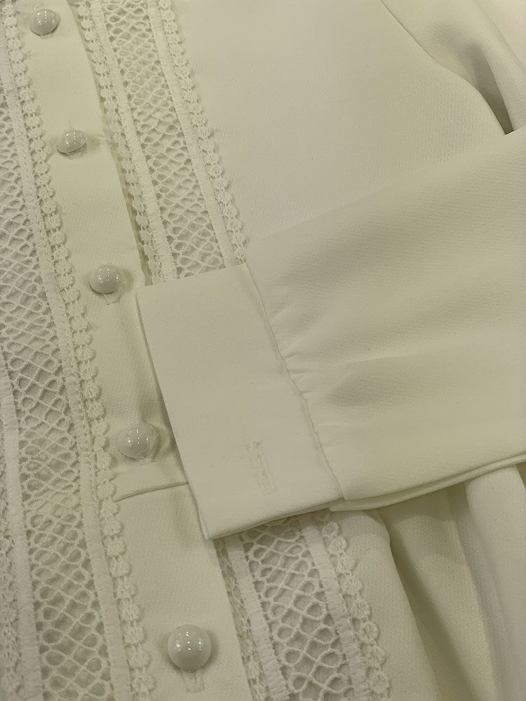 Нарядное платье для девочки Mevis Орнамент молочное 5041-01 - Киев