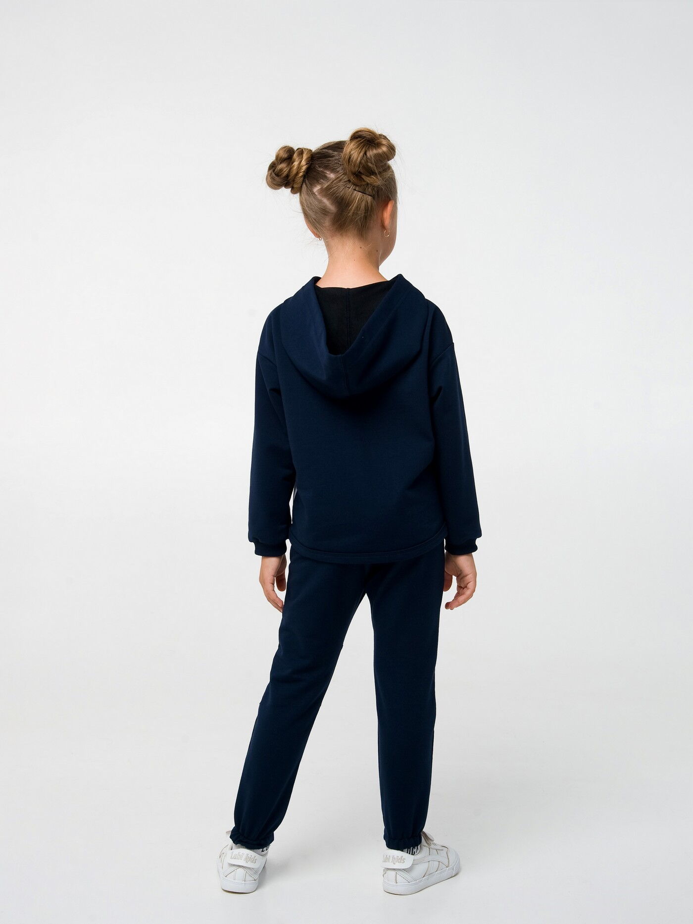 Спортивный костюм для девочки SMIL темно-синий 117286/117287/117300 - картинка