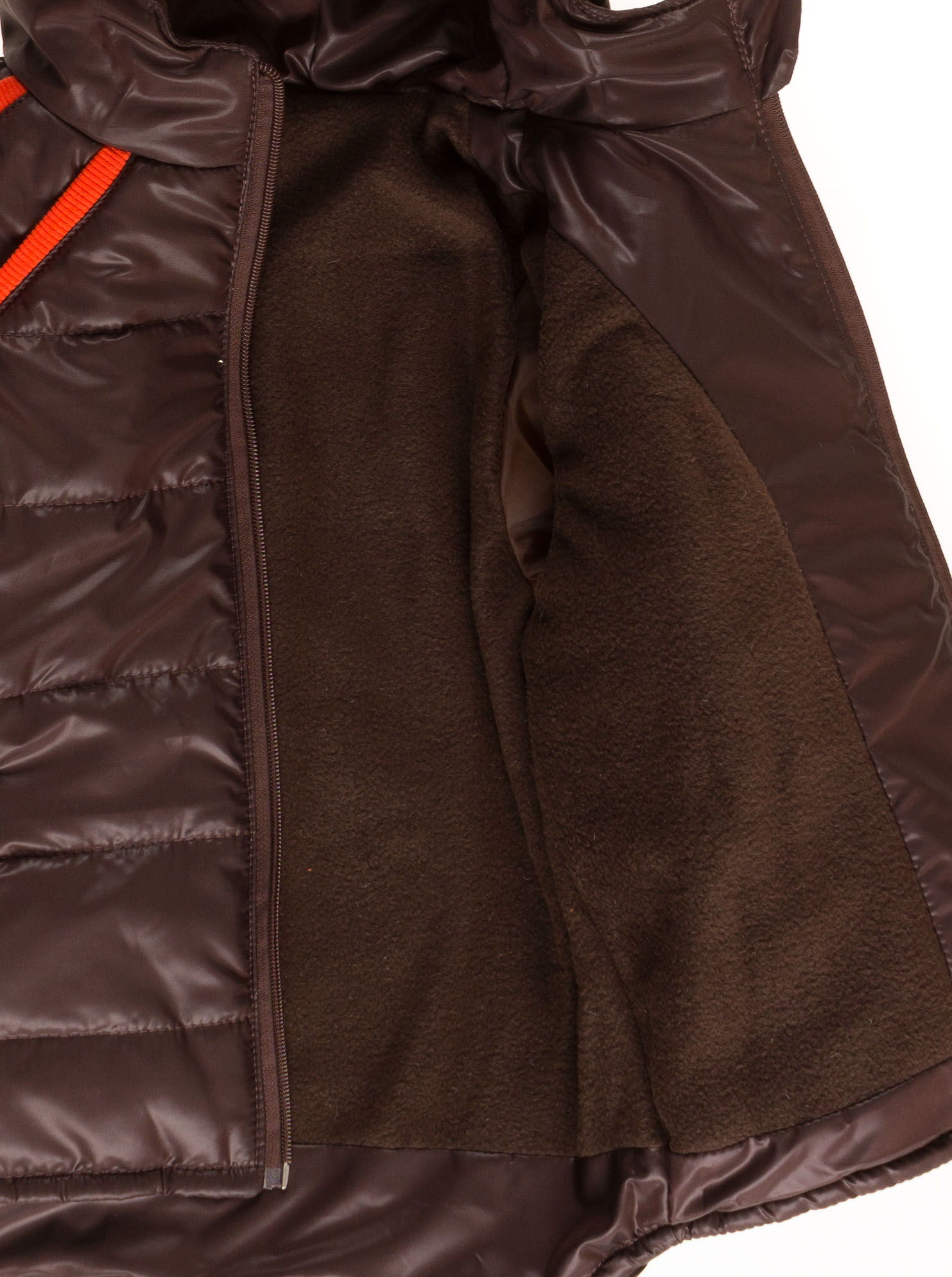 Куртка для мальчика ОДЯГАЙКО коричневая 22109О - фотография
