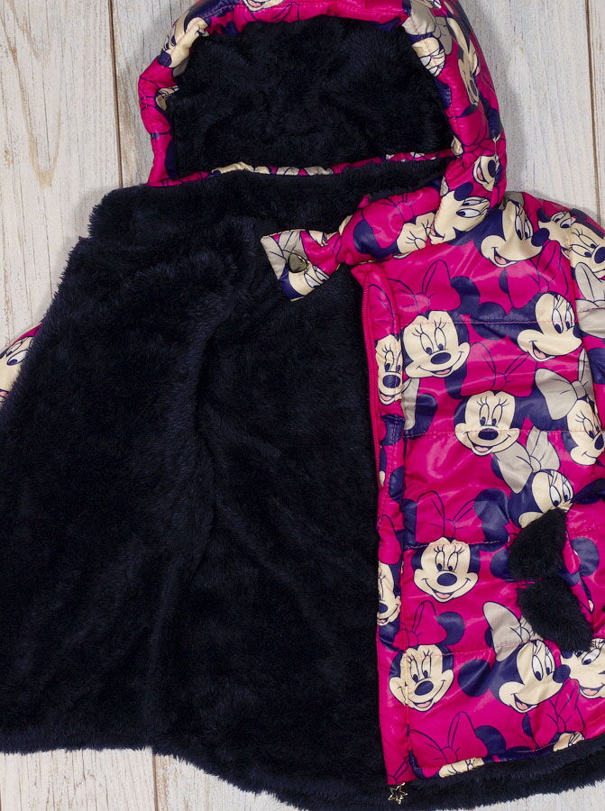 Комбинезон раздельный для девочки (куртка+штаны) ОДЯГАЙКО Минни малиновый 22110/01230 - цена