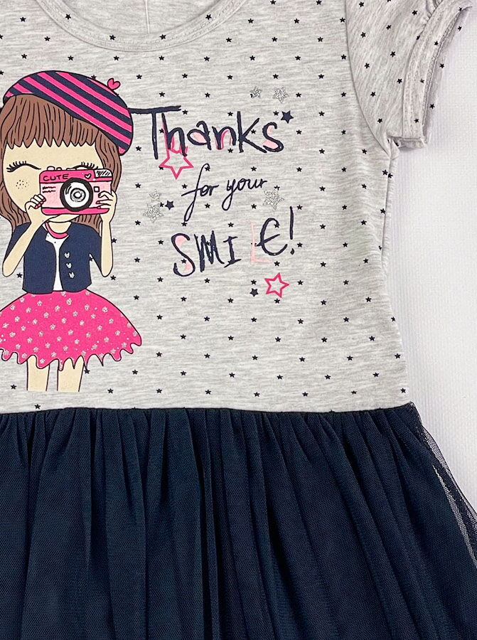 Платье для девочки Breeze Фотограф бежевое 12381 - размеры