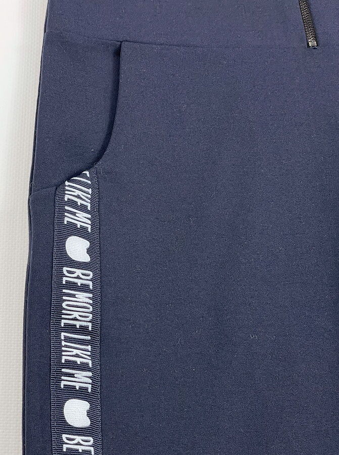 Школьный сарафан для девочки Mevis синий 3635-01 - фотография