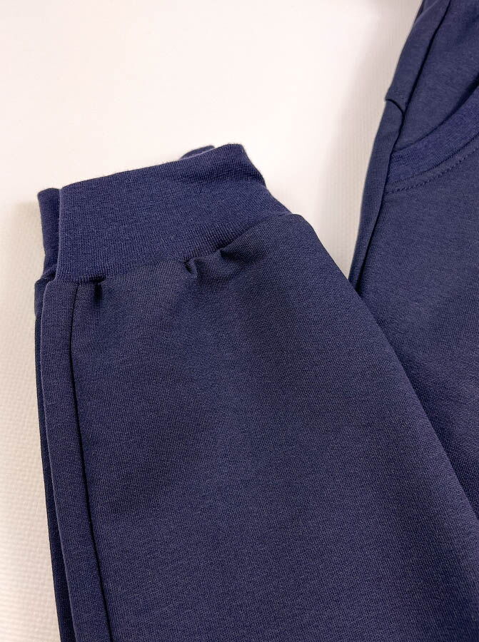 Спортивные штаны для мальчика Kidzo темно-синие 2108 - размеры
