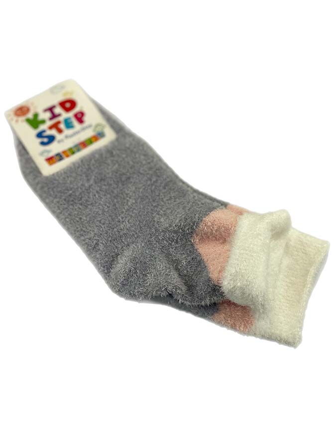 Носки для девочки махровые Kidstep серые арт.0037 - фото