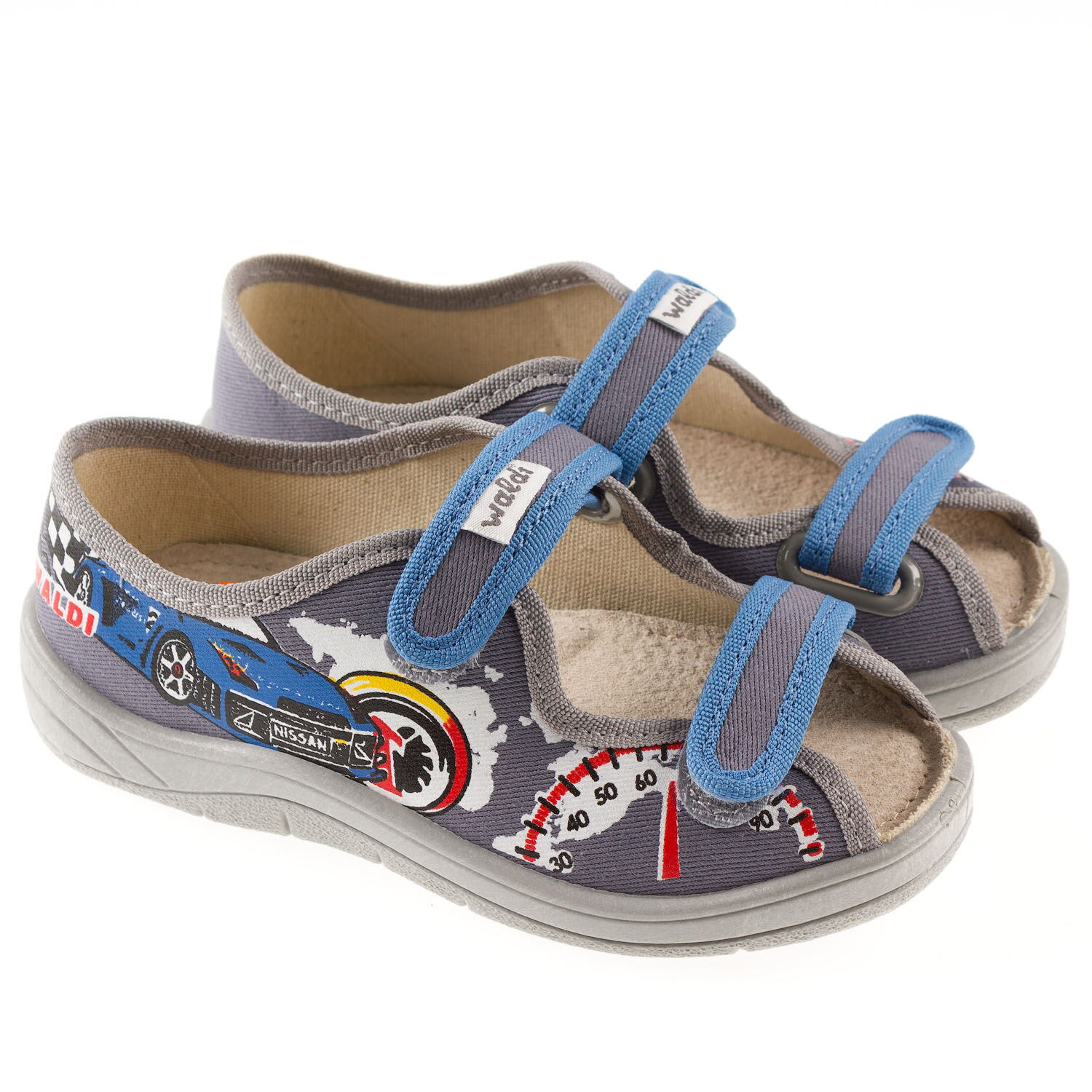 Сандалики для мальчика Waldi Дима серые 37А-766 - фото