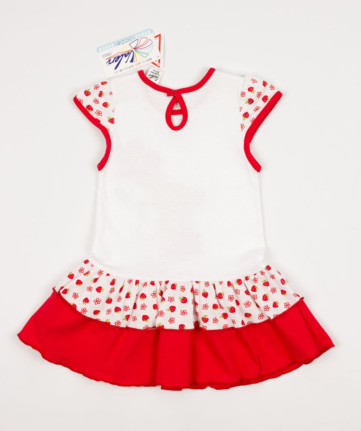Платье для девочки Valeri tex красное 1803-55-024 - фото