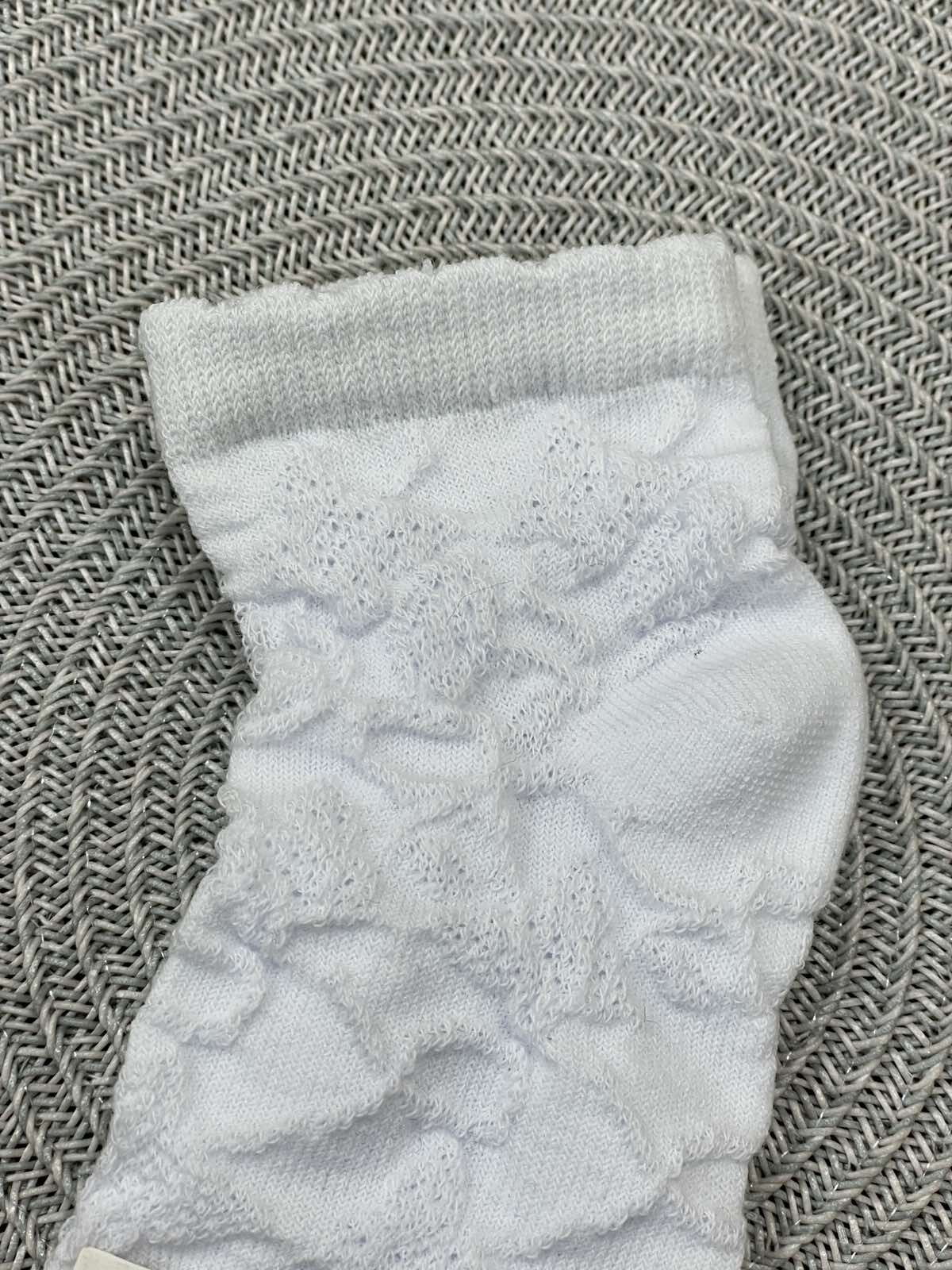 Носочки белые ажурные для девочки KidStep 895 - фото