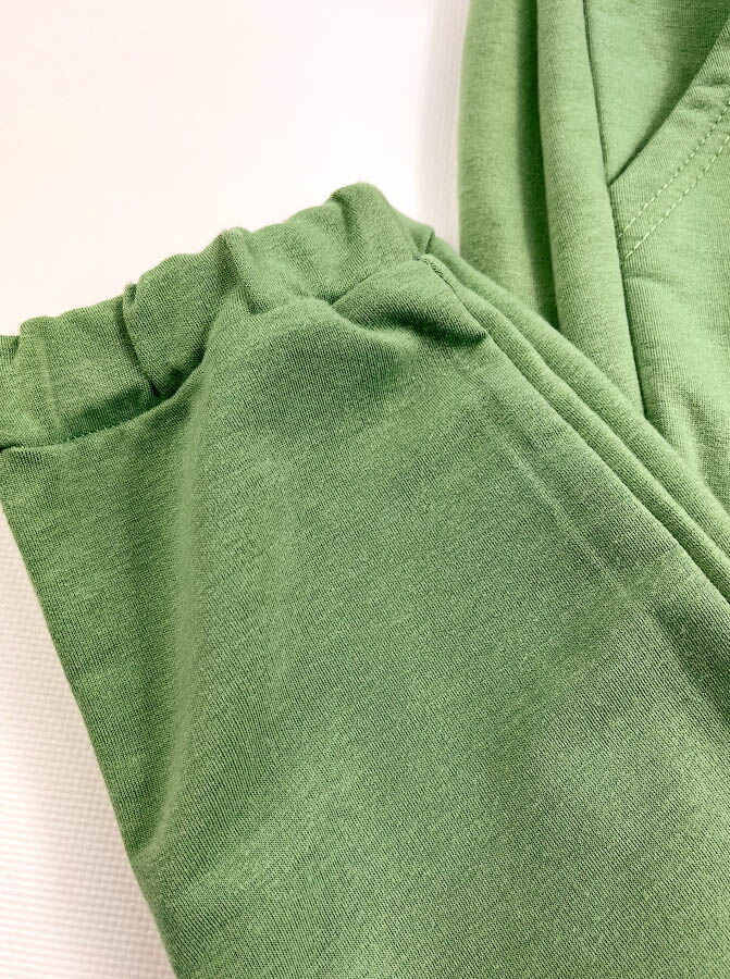 Спортивные штаны для девочки Kidzo зеленые 1608 - размеры