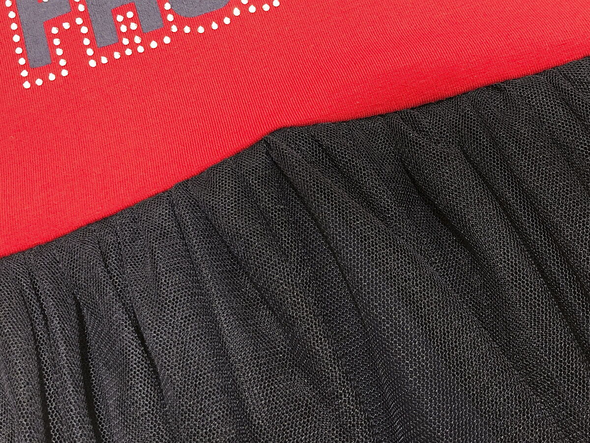 Платье для девочки Breeze Romantic красное 13759 - размеры