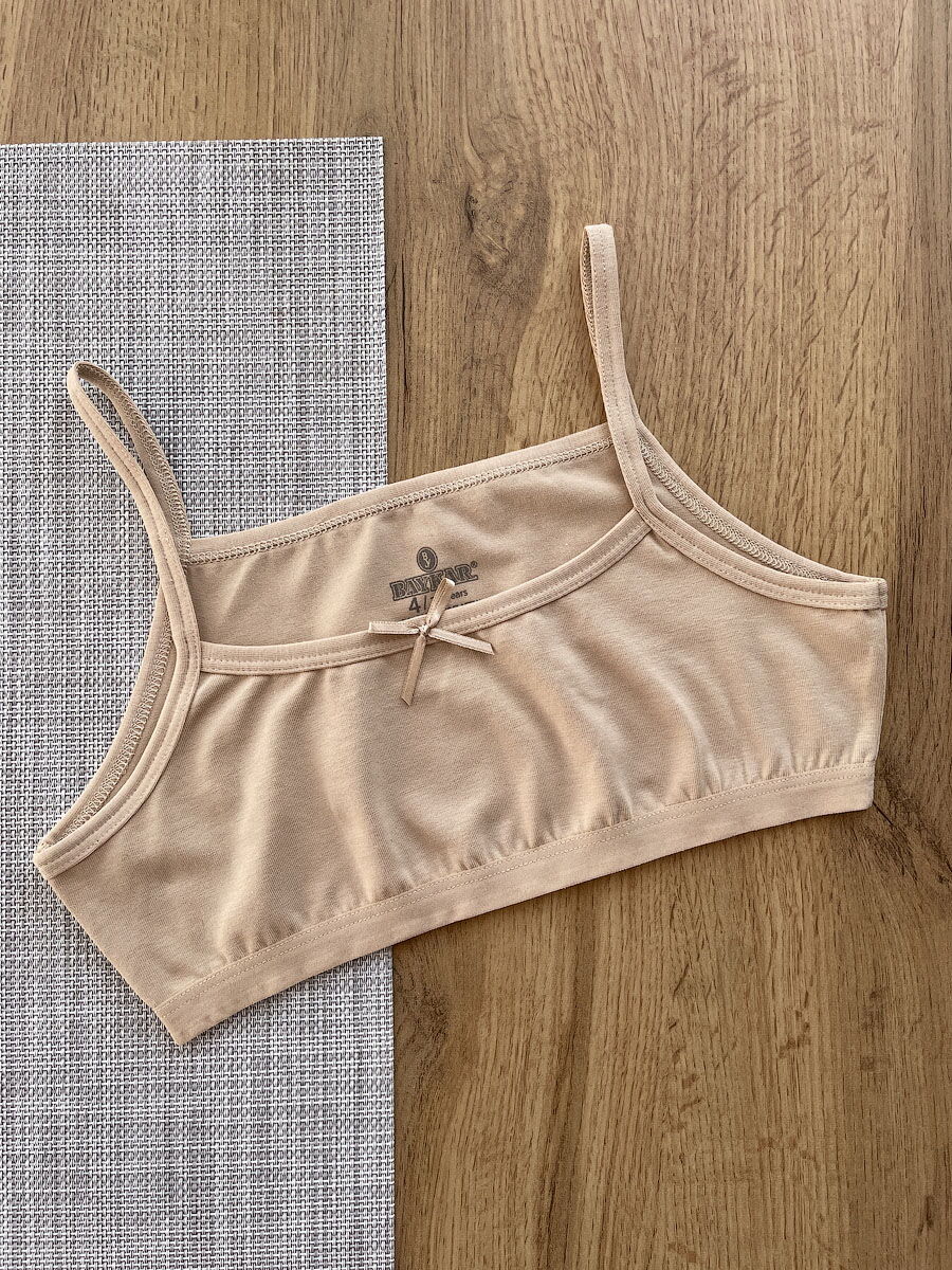 Топ для девочки Baykar бежевый 4766 - фото