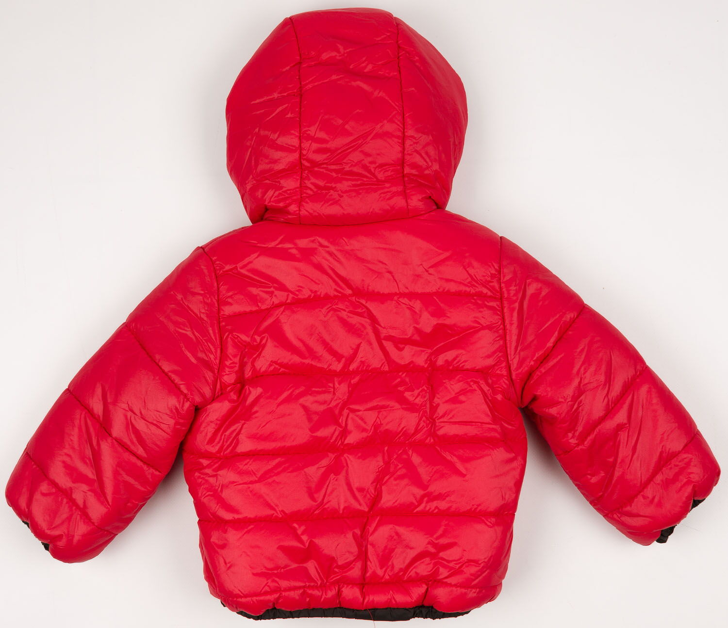 Куртка зимняя для девочки Одягайко красная 2554 - размеры