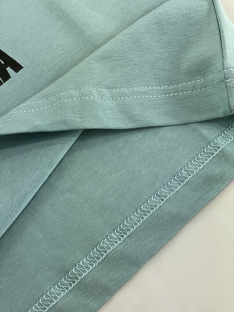 Футболка детская Фламинго Life is a Sea бирюзовая 1005-417 - размеры