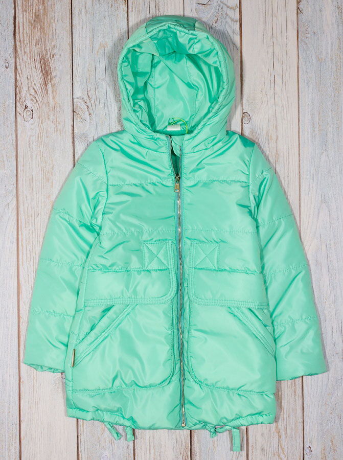 Куртка для девочки Одягайко мятная 22285 - цена