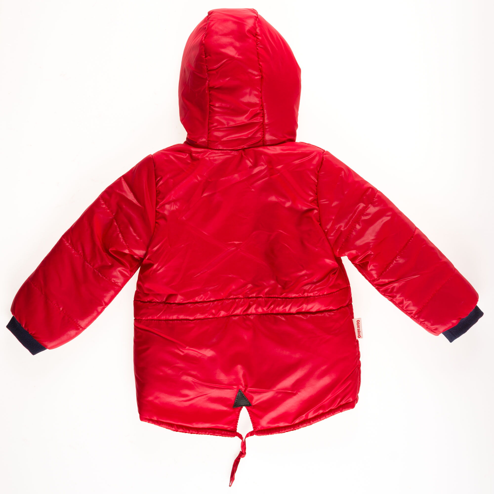 Куртка для мальчика ОДЯГАЙКО красная 22172О - размеры