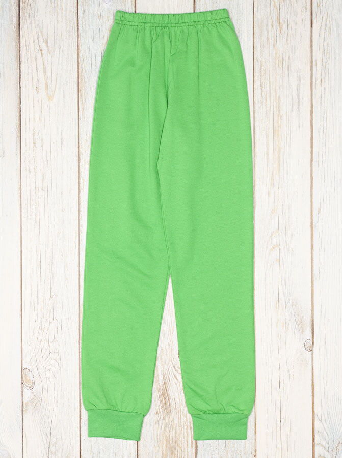 Пижама утепленная для девочки Valeri tex Lovely зеленая 1770-55-057 - размеры
