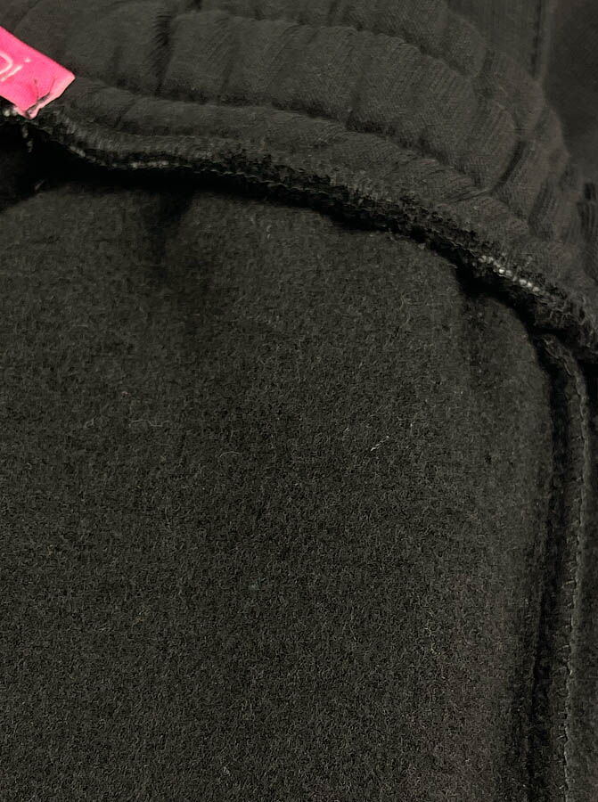 Утепленные спортивные штаны JakPani черные 1502 - фотография
