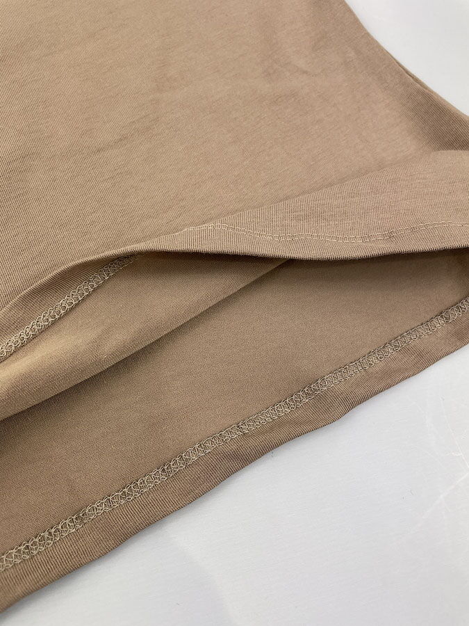 Комплект футболка и шорты для девочки Фламинго бежевый 837-416 - фото