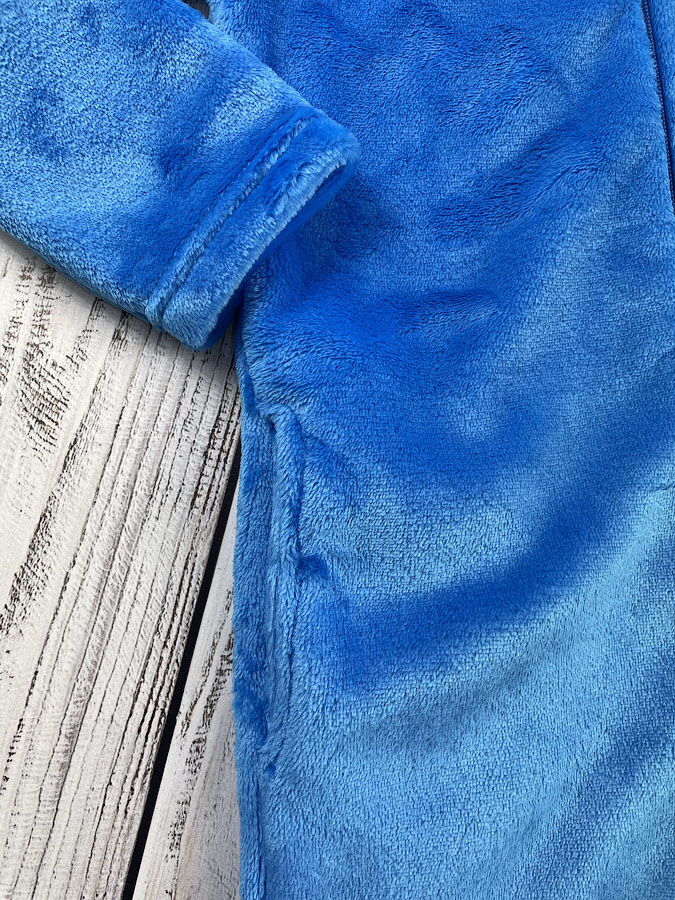 Пижама кигуруми для мальчика Фламинго джинс синий 779-909 - размеры