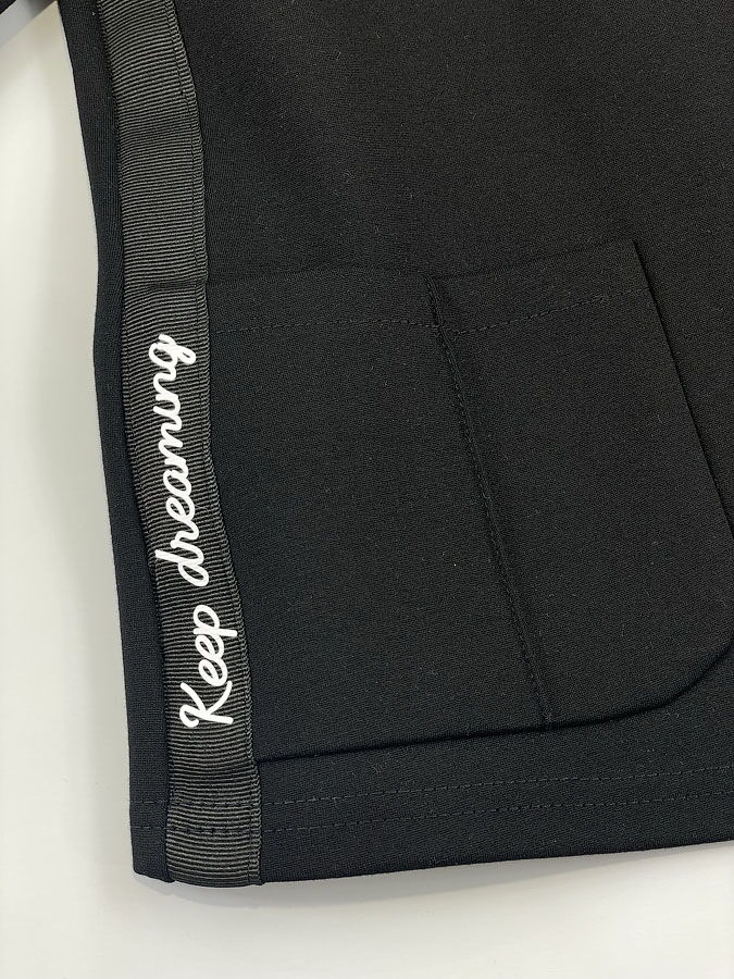 Жакет для девочки Mevis черный 3694-02 - размеры