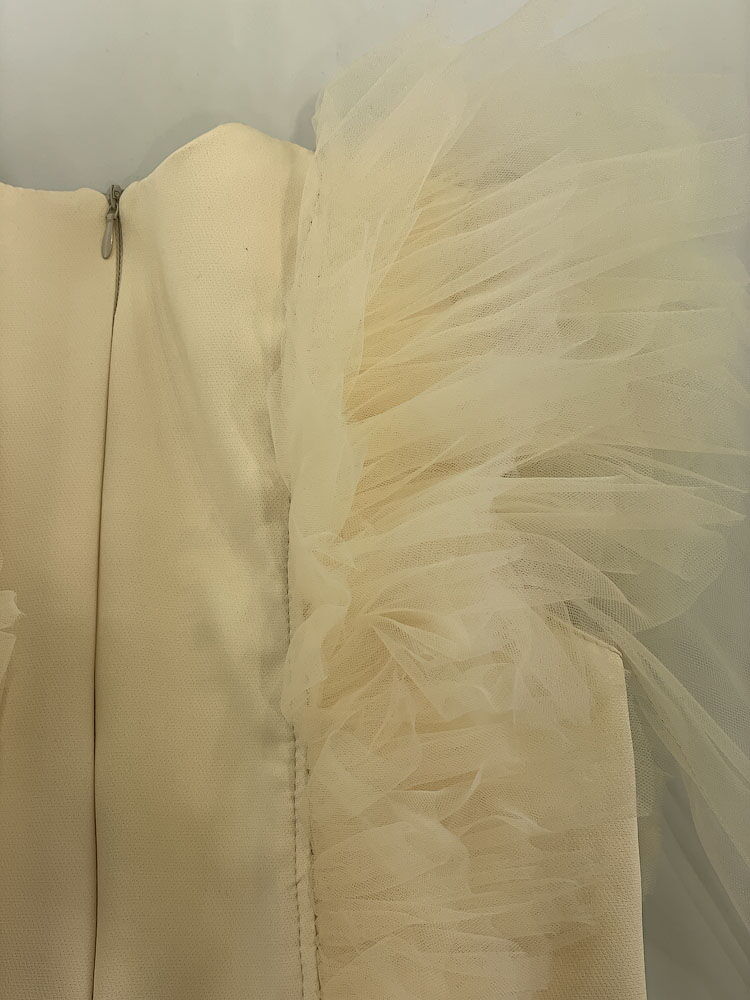 Платье нарядное для девочки Michell молочное 2211 - купить