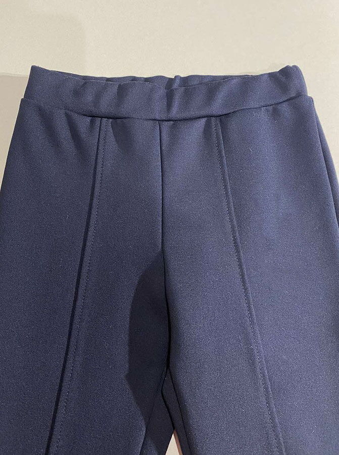 Брюки-лосины для девочки Mevis синие 3775-01 - размеры