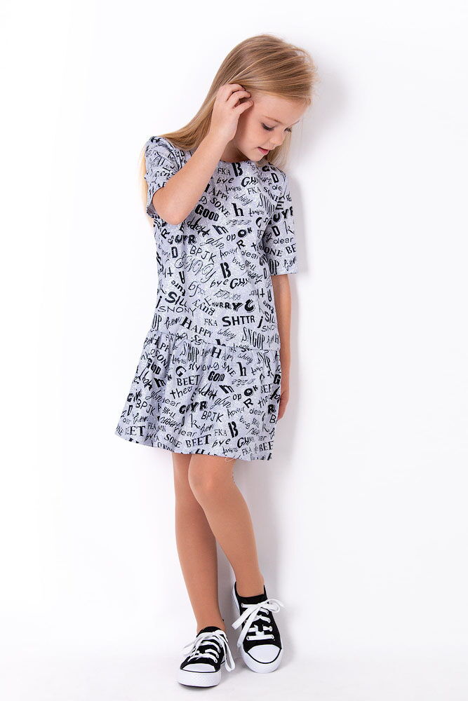 Нарядное платье для девочки Mevis сиреневое 4041-03 - цена